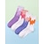 cheap Socks-4 Pairs Women&#039;s Crew Socks Work Daily Holiday Plaid Cotton Sporty Simple Lolita Cute Casual / Daily Socks