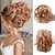 billige Chignons (nakkeknude)-rodet knolde hårstykker til kvinder og piger syntetisk pjusket opsat hårextensions imiteret hår knold til dagligt brug