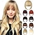 cheap Bangs-Bangs Hair Clip in Bangs Hair Extensions Hair French Bangs Hair Clip on Bangs Hair Fake Bangs Clip in With Temples Hairpieces for Women Natural for Daily Wea