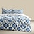 billige eksklusivt design-geometrisk mønster dynetrekk sett sett mykt 3-delt luksus sengetøy i bomull hjemmeinnredning gave tvilling full king queen size dynetrekk