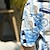Недорогие Рубашки-Мальчики 3D Графика Рубашки С короткими рукавами 3D печать Лето Спорт Мода Уличный стиль Полиэстер Дети 3-12 лет Лацкан на открытом воздухе Повседневные Стандартный