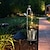 abordables Éclairages pour allées-Fer solaire douche bouilloire robinet pot de fleur lumière pelouse lumière cour extérieure jardin lumière