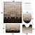 abordables Decoración del hogar-4 piezas juegos de baño alfombras cortina de ducha patrón de mármol cortina de ducha con ganchos alfombra de baño antideslizante alfombra en forma de U tapa de inodoro almohadilla decoración del baño