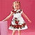 olcso Ruhák-Girls &#039; 3D Virágos Fodros ruha Ujjatlan 3D nyomtatás Nyár Napi Szabadság Alkalmi gyönyörű Gyerekek 3-12 év hétköznapi ruha Ujjatlan ruha Térd feletti Poliészter Normál
