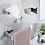 billige Toiletpapirholdere-304 rustfrit stål badeværelse hardware sæt: håndklæde ring, toiletpapir holder, knage - ideel til hjemmet, hotel og kontor badeværelser