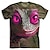Χαμηλού Κόστους Ανδρικά 3D T-shirts-Γραφική Ζώο Δεινόσαυρος Καθημερινά Καθημερινό Υποκουλτούρα Ανδρικά 3D εκτύπωση Μπλουζάκι Υπαίθρια Αθλήματα Αργίες Εξόδου Κοντομάνικη μπλούζα Βυσσινί Πράσινο του τριφυλλιού Ροδοκόκκινο Κοντομάνικο