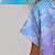 お買い得  パジャマ-女の子 3D マーメイド パジャマ 寝間着 半袖 3Dプリント 夏 活発的 ファッション かわいいスタイル ポリエステル 子供 3〜12年 クルーネック 家 カジュアル 屋内 レギュラー