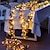 voordelige LED-lichtstrengen-zonne-roos bloem lichtslingers 2m 20leds tuin waterdichte tuinverlichting voor thuis slaapkamer feest vakantie bruiloft kerst patio decor