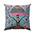cheap Floral &amp; Plants Style-Trippy Mushroom Pattern 1PC Throw Pillow Covers Multiple Size Coastal Outdoor Decorative Pillows Soft Velvet Cushion Cases for Couch Sofa Bed Home Decor