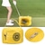 Недорогие Аксессуары и оборудование для гольфа-Сумка для гольфа, тренировочное пособие, износостойкая желтая сумка для гольфа из ПВХ, для мужчин и женщин, для ежедневных тренировок на поле для гольфа