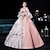 abordables Rococo-Gothique Victoriens Inspiré du vintage Epoque Médiévale Robe Costume de fête Robe de bal Princesse Shakespeare Mariée Femme Couleur unie Robe de Soirée Halloween Mariage Soirée Mascarade Robe