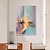 ieftine Picturi Abstracte-pictură abstractă de oraș colorat pe pânză pictat manual artă de perete texturată decor de artă contemporană artă de perete abstractă modernă artă de perete pentru sufragerie fără cadru
