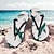 Χαμηλού Κόστους Παπούτσια γραφικών εκτύπωσης-Ανδρικά Παντόφλες &amp; flip-flops Παντόφλες Παπούτσια εκτύπωσης Κλασσικό Καθημερινό Στυλ Παραλίας Καθημερινά Διακοπές Πολυεστέρας Αδιάβροχη Άνετο Αντιολισθητικό Κόκκινο Καφέ Μπλε Βυσσινί
