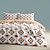 billige eksklusivt design-geometrisk floral mønster dynetrekk sett mykt 3-delt luksus sengetøy i bomull hjemmeinnredning gave tvilling hel king queen size dynetrekk