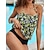 cheap Designer Swimwear-Floral Print Tankinis Swimwear Set