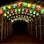 olcso Pathway Lights &amp; Lanterns-1db napelemes lámpafüzér 8db golyós lámpával, vízálló kültéri lámpafüzérek 8 világítási móddal, napelemes úti lámpák kerti udvarhoz veranda esküvői tábor karácsonyi dekorációjához (színes)