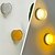 Недорогие Настенные светодиодные светильники-Современные светодиодные настенные бра для помещений, настенные светильники для интерьера, 1 упаковка, проводной настенный светильник для гостиной, спальни, прихожей, коридора