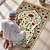 Недорогие Коврики и ковры-Мусульманский молитвенный коврик с элегантным дизайном, мягкий исламский ковер, коврик из искусственной шерсти, мягкий на ощупь, нескользящий