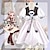 billige Anime-kostymer-Inspirert av Toalettbundet Hanako-kun Yashiro Nene Yugi Amane Anime  &quot;Cosplay-kostymer&quot; Japansk Halloween Cosplay-drakter Kjoler Kortermet Kostume Til Dame Jente