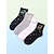 cheap Socks-4 Pairs Women&#039;s Crew Socks Work Daily Holiday Retro Cotton Classic Casual Formal Warm Casual Cute Socks