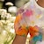 tanie Topy-Dla dziewczynek 3D Kwiaty Zając T-shirt Koszule Krótki rękaw Druk 3D Lato Aktywny Moda Śłodkie Poliester Dzieci 3-12 lat Półgolf Na zewnątrz Codzienny Regularny