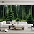 cheap Nature&amp;Landscape Wallpaper-Cool Wallpapers Nature Wallpaper Wall Mural Forest Landscape Roll Sticker Peel and Stick Removable PVC/Vinyl Material Self Adhesive/Adhesive Required Wall Decor for Living Room Kitchen Bathroom