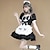 cheap Career &amp; Profession Costumes-Women&#039;s Maid Costume Dress Cosplay Costume For Masquerade Cosplay Adults&#039; Dress