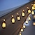 preiswerte LED Lichterketten-10/20 LEDs 1,5/3 m Laternen-Lichterkette, Kerosinflasche, LED-Lichterkette, Retro-Laterne, Zuhause, Party, Urlaub, Eid Mubarak, Gartendekoration, Lichterkette