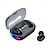 お買い得  ワイヤレスヘッドホン-k10 tws ワイヤレス Bluetooth 5.2 スポーツ ゲーム ミュージック インイヤー ヘッドフォン