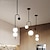 baratos Luzes pendentes-Moderno led ferro luminária bola de vidro uva suspensão luz hotel café restaurante escritório quarto minimalista pendurado luz 85-265v