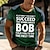 preiswerte 3D-T-Shirt für Männer-Herren T Shirt Retro-Shirts Graphic Buchstabe Rundhalsausschnitt Bekleidung 3D-Druck Outdoor Täglich Kurzarm Bedruckt Vintage Modisch Designer