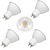Недорогие Светодиодные споты-4 шт. gu10 светодиодные лампы 7 Вт 8 светодиодов с регулируемой яркостью 3000 К теплый белый для кухни, гостиной, спальни