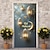 abordables Couvertures de porte-eid mubarak ramadan kareem couvre-portes décoration murale tapisserie de porte décoration de rideau de porte toile de fond bannière de porte amovible pour porte d&#039;entrée intérieure extérieure