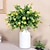 billige Kunstige planter-kunstige blomster til arrangementer hjemmedekorasjon ekte bukett bryllup brudeblomst kunstig lateks kunstige blomster babyer pust krans