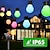 お買い得  ＬＥＤライトストリップ-ソーラーフェアリーライト屋外10/20/30 LED屋外ソーラー電球フェアリーライト8モード防水ip65太陽光発電ガーデンフェアリーライト照明用ウェディングパーティー庭庭バルコニー