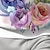 Недорогие Толстовки-Девочки 3D Цветочный принт единорогом Толстовка Pullover Розовый Длинный рукав 3D печать Весна Осень Мода Уличный стиль Очаровательны Полиэстер Дети 3-12 лет Вырез под горло