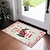 levne Doormaty-vítejte králíci rohožka podložky omyvatelné koberce kuchyňská podložka protiskluzový koberec odolný proti oleji vnitřní venkovní podložka dekorace ložnice koupelnová předložka vstupní koberec