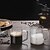 voordelige Koffieapparaat-Glazen Koffie Melk Opschuimen Kannen Met Schaal Melkopschuimer Pitcher Barista Espresso Koffie Latte Melk Pitcher Koffie Kannen 300/500ml