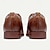 billiga Oxfordskor till herrar-herrskor brungeometriska mönster brogue läder italiensk fullnarv kohud halkskyddad snörning