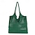cheap Handbag &amp; Totes-Women&#039;s Tote Shoulder Bag Hobo Bag Canvas Holiday Beach Large Capacity Lightweight Multi Carry Solid Color Green Khaki Beige