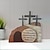 cheap Easter Decorations-Wooden Nativity Scene Wooden Centrepieces Easter Resurrection The Grave War Empty Scene Cross On Rock Sign For Jesus Easter Home Holiday Table Decoration