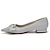 cheap Wedding Shoes-Women&#039;s Wedding Shoes Dress Shoes Wedding Party Daily Wedding Flats Bridal Shoes Bridesmaid Shoes Rhinestone Flat Heel Pointed Toe Elegant Fashion Sparkling Glitter Loafer White Silver Champagne