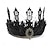 cheap Historical &amp; Vintage Costumes-Punk &amp; Gothic Steampunk Crown Accessories Head Jewelry Princess Queen Women&#039;s Floral Halloween Party / Evening Headwear