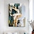 cheap People Paintings-Abstract Dancer Oil Painting Hand painted Large Wall Art White Ballet Painting Boho Wall Decor Custom Painting beautiful girl painting  On Canvas  for Living room bedroom Wall Decoration