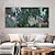 abordables Peintures Célèbres-reproduction célèbre Henri Rousseau peint à la main la jungle équatoriale paysage de forêt verte peinture à l&#039;huile faite à la main art mural sur toile toile roulée moderne (sans cadre)