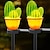 billige Pathway Lights &amp; Lanterns-haveindretning solar stake lys udendørs vandtæt kaktus ananas terrasselys til gangsti gård græsplæne gangbro dekoration 1 stk