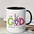 abordables Mugs et tasses-1 pc tasse drôle de lapin tasse à café en céramique tasse classique avec poignée tasse à café cadeau de nouveauté cadeaux créatifs et fournitures de fête cadeau d&#039;ami parfait cadeau de Pâques cadeau