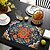 billiga Placemats &amp; Coasters &amp; Trivets-1 st etniskt mönster bordstablett bordsmatta 12x18 tums bordsunderlägg för festkök matsal dekoration