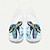 levne Grafické tiskové boty-Pánské Tenisky Obuv s potiskem Větší velikosti Boty Flyknit Chůze sportovní Na běžné nošení Venkovní Denní Síťka Prodyšné Pohodlné Bílá Modrá Trávová zelená