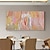 billige Abstrakte malerier-håndlavet abstrakt stribe oliemaleri på lærred håndmalet farverigt maleri til stuen væg kunst indretning stort moderne maleri væg kunst specialfremstillet gave maleri